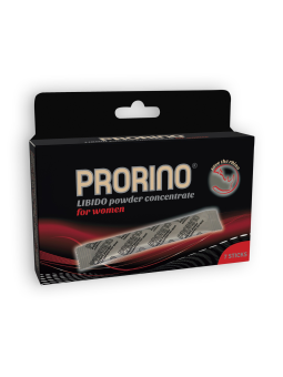 SAQUETAS ESTIMULANTES PRORINO LIBIDO POWDER CONCENTRATE PARA MULHERES 7 SAQUETAS