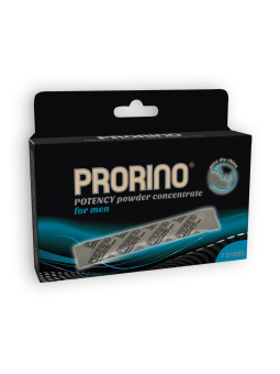 SAQUETAS ESTIMULANTES PRORINO POTENCY POWDER CONCENTRATE PARA HOMEM 7 SAQUETAS