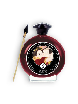 TINTA CORPORAL SHUNGA ESPUMANTE MORANGO 100ML