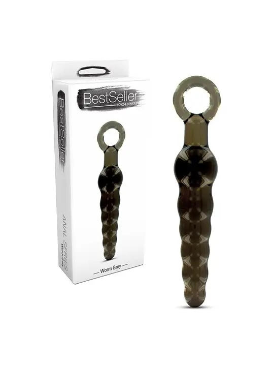 DILDO ANAL BESTSELLER WORM CINZENTO
