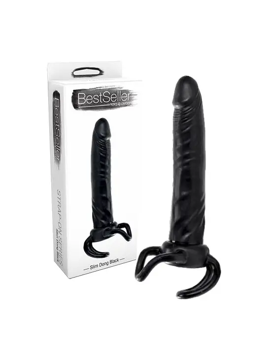 DILDO BESTSELLER SLIM DONG PRETO