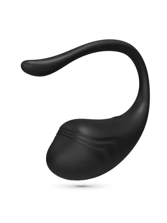 OVO VIBRATÓRIO RECARREGÁVEL COM COMANDO TAMAGO CRUSHIOUS PRETO