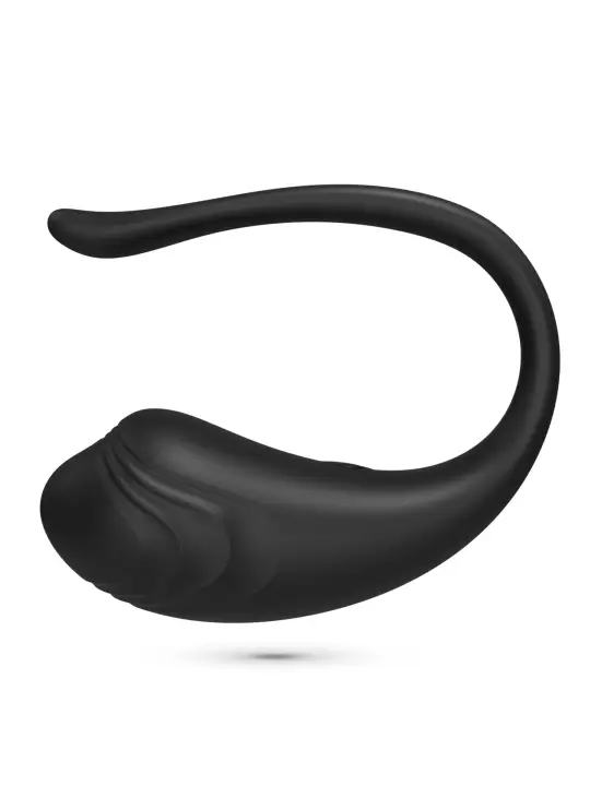 OVO VIBRATÓRIO RECARREGÁVEL COM COMANDO TAMAGO CRUSHIOUS PRETO