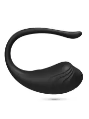 OVO VIBRATÓRIO RECARREGÁVEL COM COMANDO TAMAGO CRUSHIOUS PRETO
