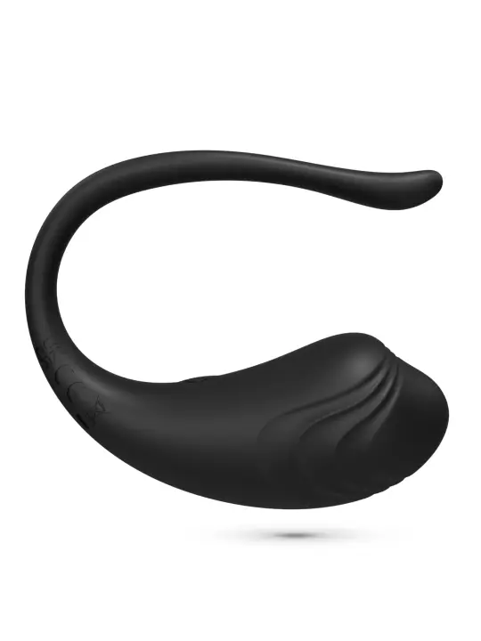 OVO VIBRATÓRIO RECARREGÁVEL COM COMANDO TAMAGO CRUSHIOUS PRETO