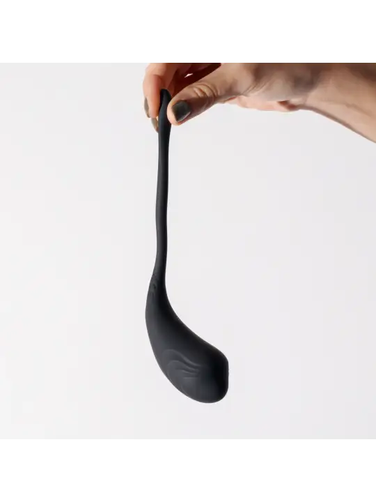 OVO VIBRATÓRIO RECARREGÁVEL COM COMANDO TAMAGO CRUSHIOUS PRETO