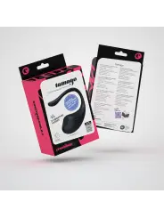 OVO VIBRATÓRIO RECARREGÁVEL COM COMANDO TAMAGO CRUSHIOUS PRETO