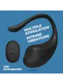 OVO VIBRATÓRIO RECARREGÁVEL COM COMANDO TAMAGO CRUSHIOUS PRETO