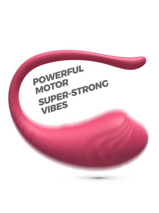 OVO VIBRATÓRIO RECARREGÁVEL COM COMANDO TAMAGO CRUSHIOUS ROSA