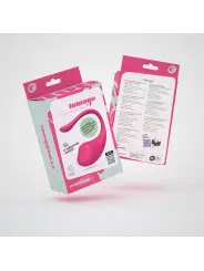 OVO VIBRATÓRIO RECARREGÁVEL COM COMANDO TAMAGO CRUSHIOUS ROSA