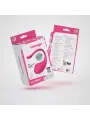 OVO VIBRATÓRIO RECARREGÁVEL COM COMANDO TAMAGO CRUSHIOUS ROSA