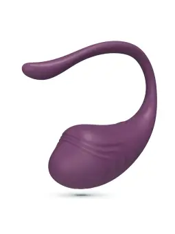 OVO VIBRATÓRIO RECARREGÁVEL COM COMANDO TAMAGO CRUSHIOUS ROXO