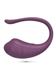 OVO VIBRATÓRIO RECARREGÁVEL COM COMANDO TAMAGO CRUSHIOUS ROXO