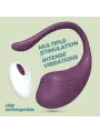 OVO VIBRATÓRIO RECARREGÁVEL COM COMANDO TAMAGO CRUSHIOUS ROXO