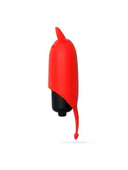 O-PET DIABO COM BALA DE 10 VIBRAÇÕES VERMELHO CRUSHIOUS