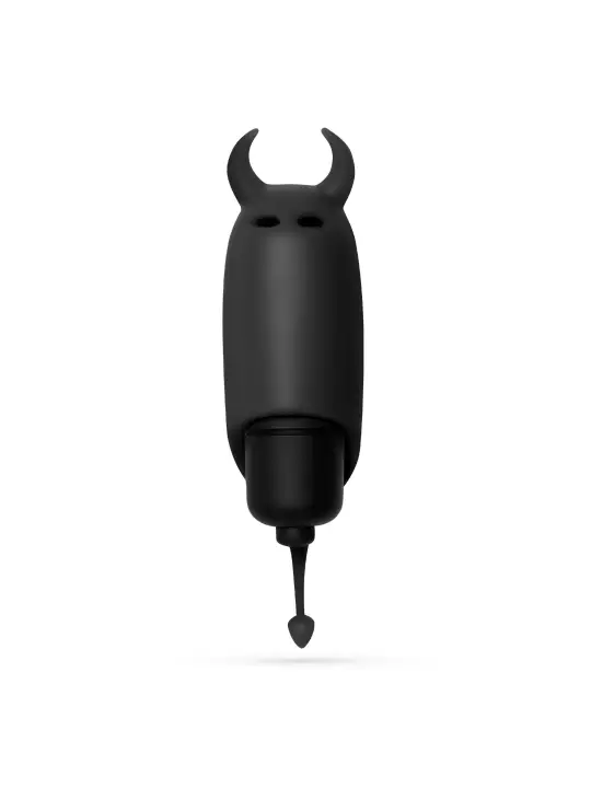 O-PET DIABO COM BALA DE 10 VIBRAÇÕES PRETO CRUSHIOUS