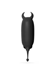 O-PET DIABO COM BALA DE 10 VIBRAÇÕES PRETO CRUSHIOUS