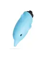 O-PET GOLFINHO COM BALA DE 10 VIBRAÇÕES AZUL CRUSHIOUS