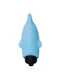 O-PET GOLFINHO COM BALA DE 10 VIBRAÇÕES AZUL CRUSHIOUS