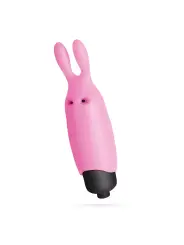 O-PET COELHO COM BALA DE 10 VIBRAÇÕES ROSA PASTEL CRUSHIOUS
