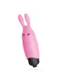 O-PET COELHO COM BALA DE 10 VIBRAÇÕES ROSA PASTEL CRUSHIOUS