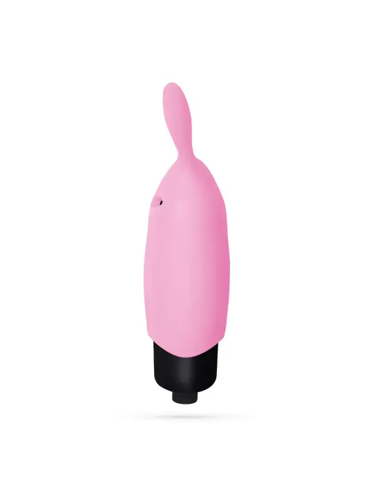O-PET COELHO COM BALA DE 10 VIBRAÇÕES ROSA PASTEL CRUSHIOUS