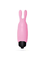 O-PET COELHO COM BALA DE 10 VIBRAÇÕES ROSA PASTEL CRUSHIOUS