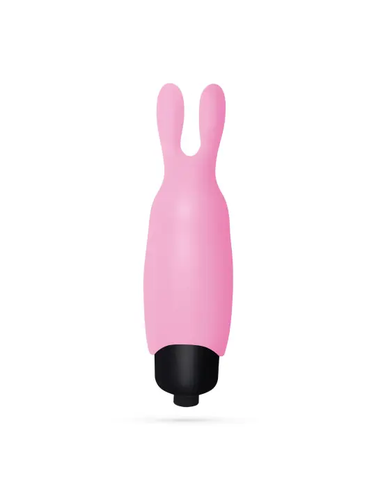 O-PET COELHO COM BALA DE 10 VIBRAÇÕES ROSA PASTEL CRUSHIOUS