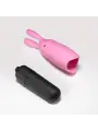 O-PET COELHO COM BALA DE 10 VIBRAÇÕES ROSA PASTEL CRUSHIOUS