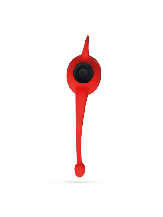 DAEMON ANEL PARA O PÉNIS COM VIBRAÇÃO VERMELHO CRUSHIOUS