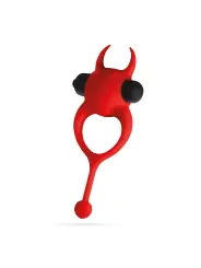 DAEMON ANEL PARA O PÉNIS COM VIBRAÇÃO VERMELHO CRUSHIOUS