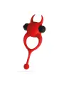 DAEMON ANEL PARA O PÉNIS COM VIBRAÇÃO VERMELHO CRUSHIOUS