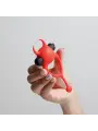 DAEMON ANEL PARA O PÉNIS COM VIBRAÇÃO VERMELHO CRUSHIOUS
