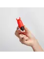 O-PET DIABO COM BALA DE 10 VIBRAÇÕES VERMELHO CRUSHIOUS