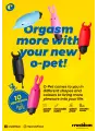 O-PET DIABO COM BALA DE 10 VIBRAÇÕES VERMELHO CRUSHIOUS