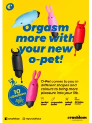 O-PET GOLFINHO COM BALA DE 10 VIBRAÇÕES AZUL CRUSHIOUS