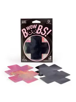 TAPA MAMILOS CRUZ WOW BOOBS! SECRET PLAY