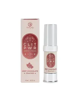 CLIT PWR - BÁLSAMO PARA CLÍTORIS COM MENTA E CHOCOLATE 15ML SECRET PLAY