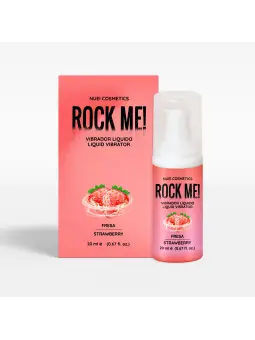ROCK ME! VIBRADOR LÍQUIDO MORANGO 20 ML NUEI