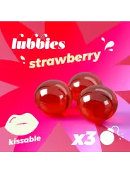 LUBBIES BOLINHAS DE ÓLEO BEIJÁVEIS MORANGO CRUSHIOUS