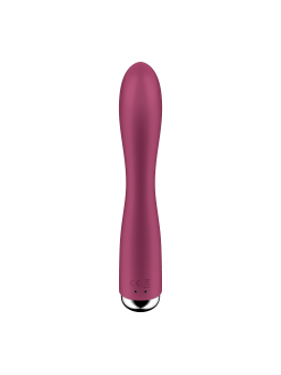 VIBRADOR SPINNING RABBIT 1 VERMELHO SATISFYER