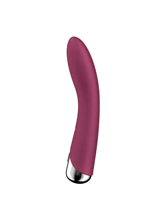 VIBRADOR SPINNING VIBE 1 VERMELHO SATISFYER