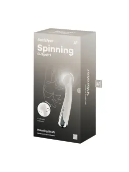 VIBRADOR SPINNING G-SPOT 1 BEGE SATISFYER