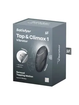 ESTIMULADOR TAP & CLIMAX 1 CINZA SATISFYER
