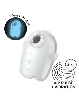 ESTIMULADOR GLOWING GHOST BRANCO SATISFYER