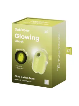 ESTIMULADOR GLOWING GHOST AMARELO SATISFYER