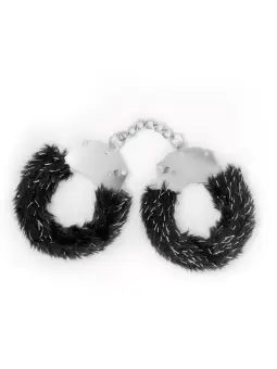 SPANGLE ALGEMAS METÁLICAS COM PELÚCIA PRETA CRUSHIOUS