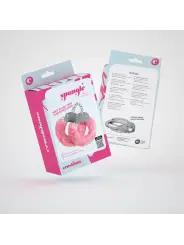 SPANGLE ALGEMAS METÁLICAS COM PELÚCIA ROSA CRUSHIOUS