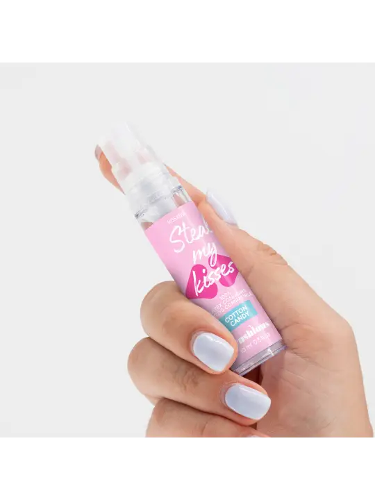 GEL LUBRIFICANTE STEAL MY KISSES COM SABOR A ALGODÃO DOCE CRUSHIOUS 10ML