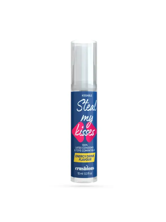 GEL LUBRIFICANTE STEAL MY KISSES COM SABOR A BEBIDA ENERGÉTICA CRUSHIOUS 10ML